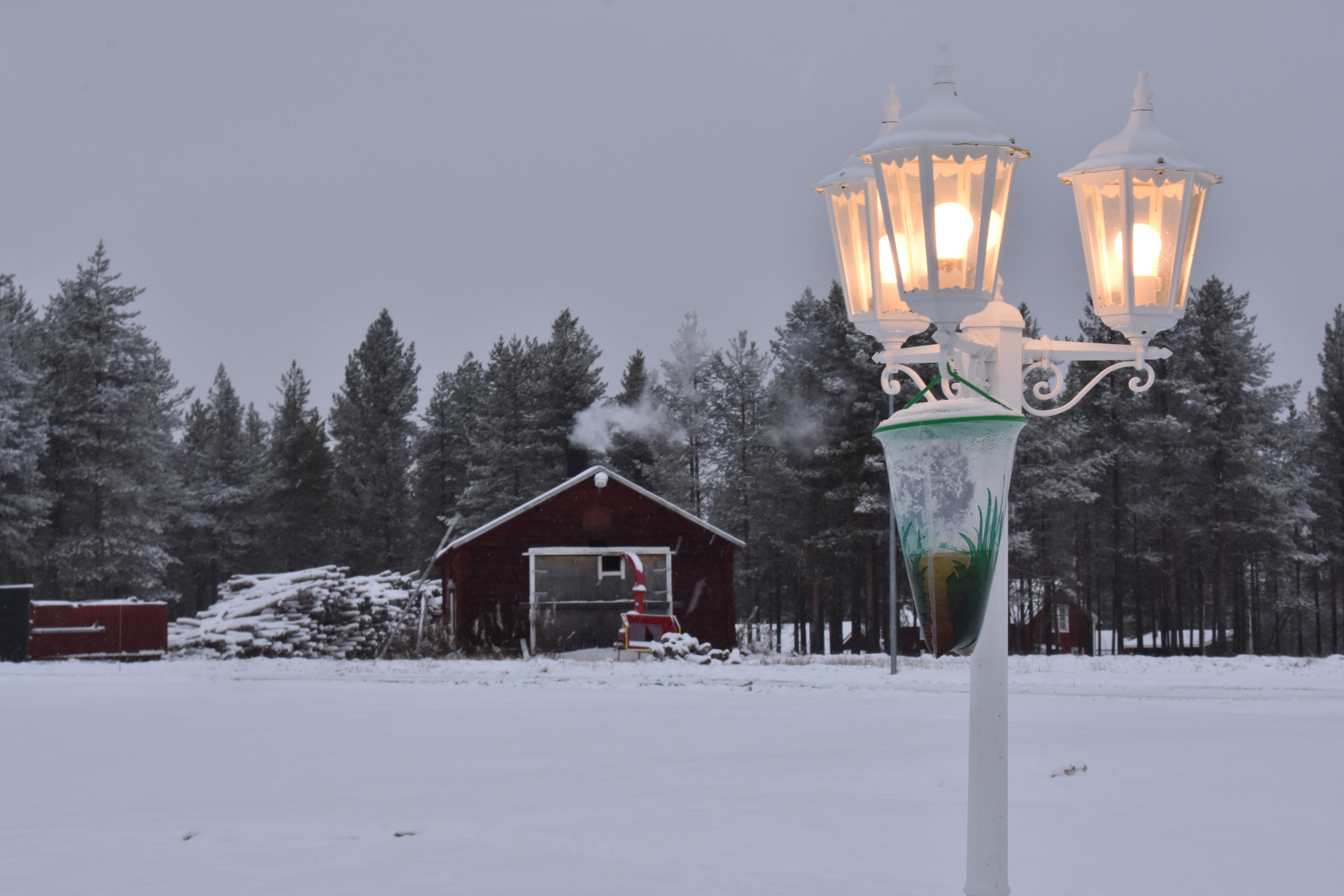 A cottage at the Torne River valley